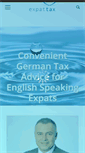 Mobile Screenshot of expattax.de
